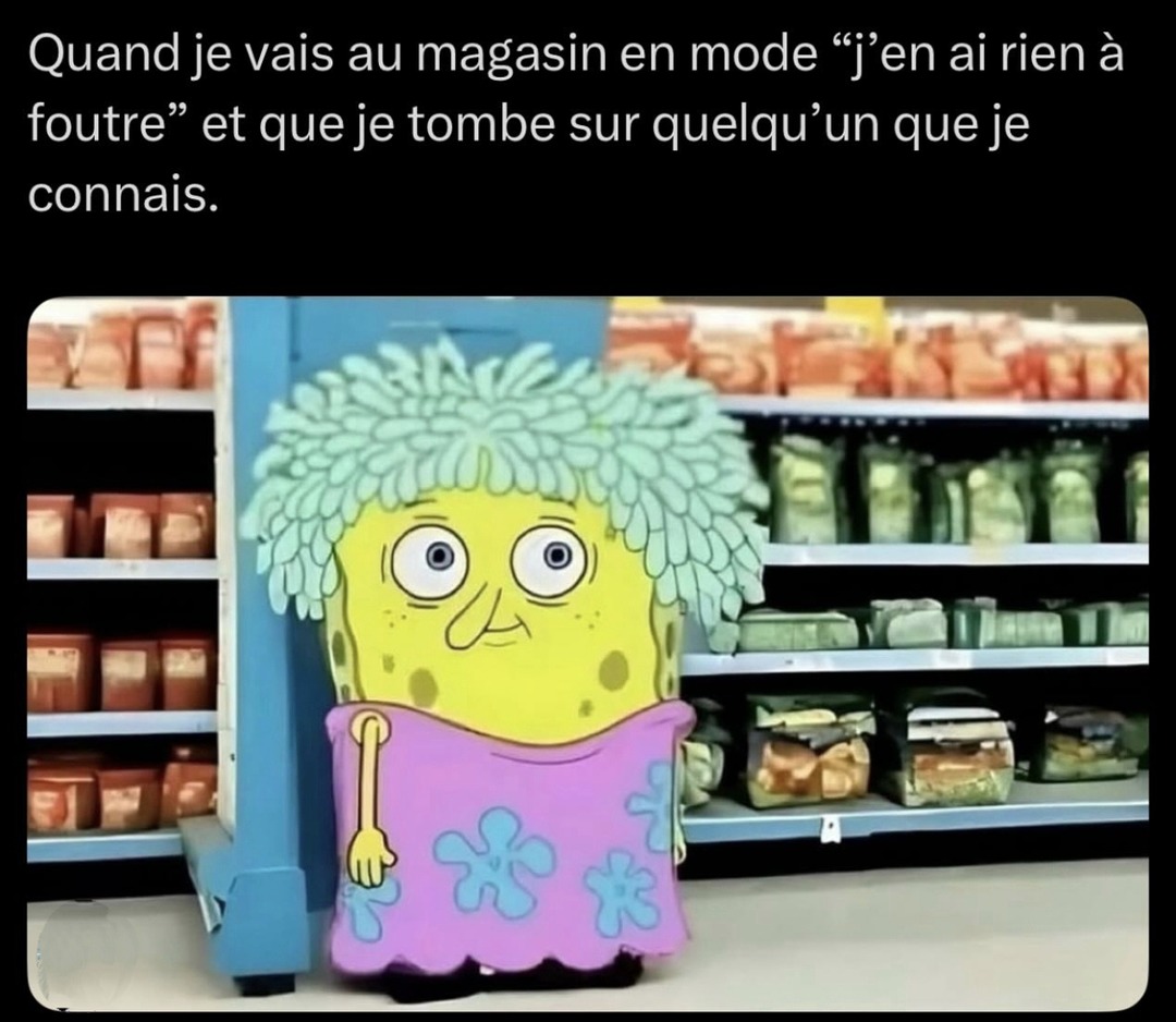 Mode claqué activé et tu croises ton crush - meme