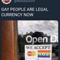 Pay with gay