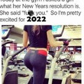 New years resolution set