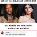 Wiz Khalifa and Mia KHalifa