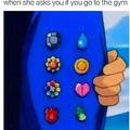 Do you go to the gym?