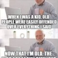 Offended people