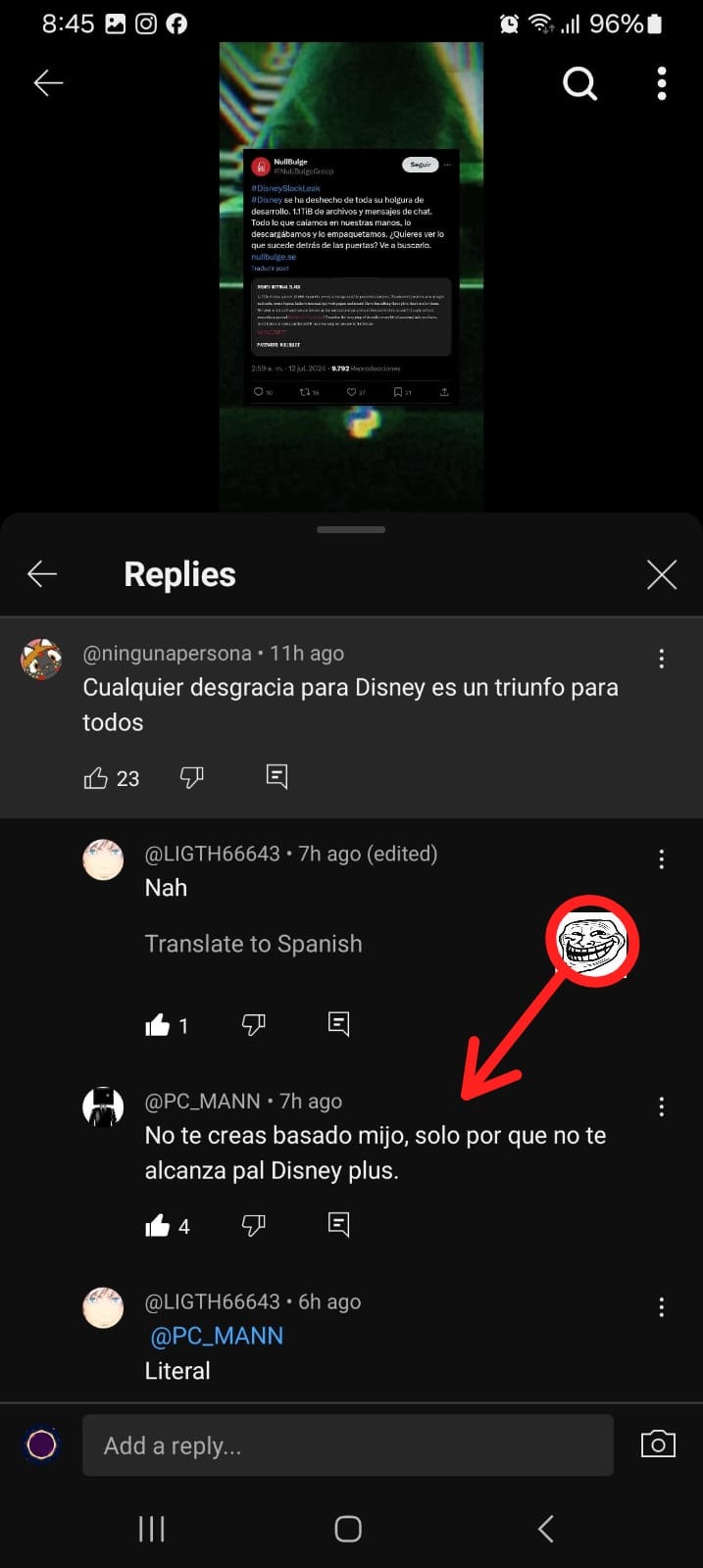Aun siguen con esa fiebre de " Disney = Bad " - meme