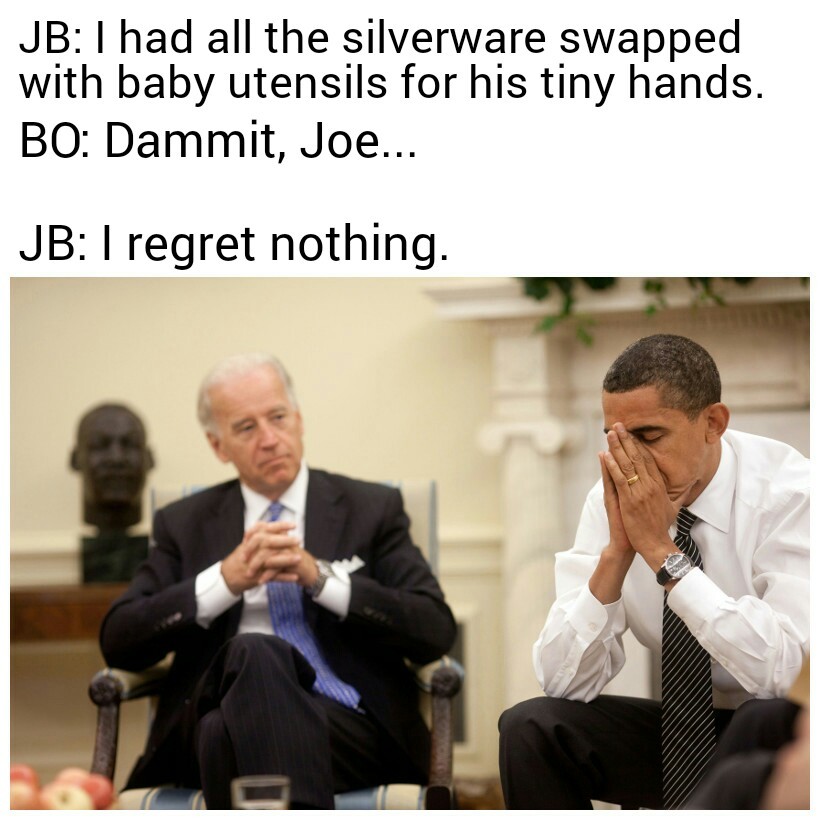 Joe at it again - meme