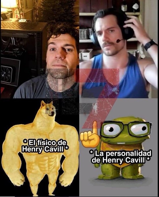 Henry Cavill es buena gente - meme