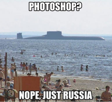 Those crazy russians - meme