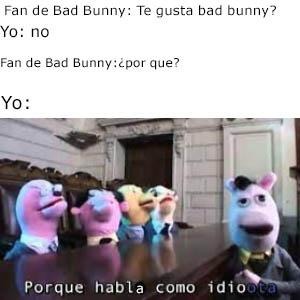 The best Bad Bunny memes :) Memedroid