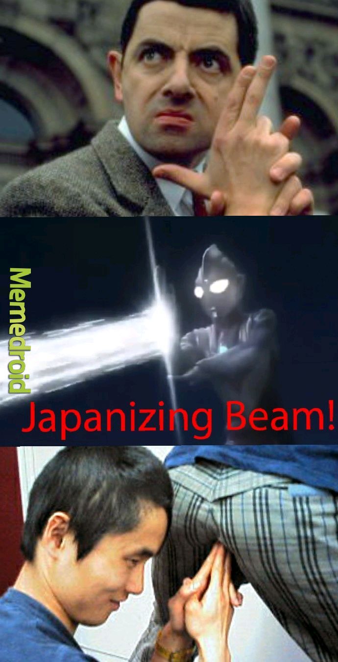 Woosh, u have been japanized - meme