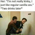 Vanilla sex is cool