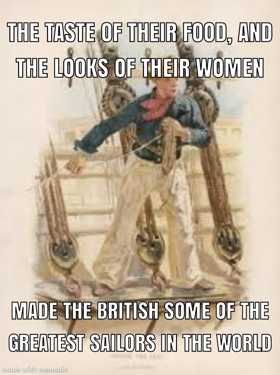 Damn brits - meme