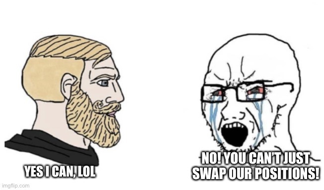 dongs in a position - meme