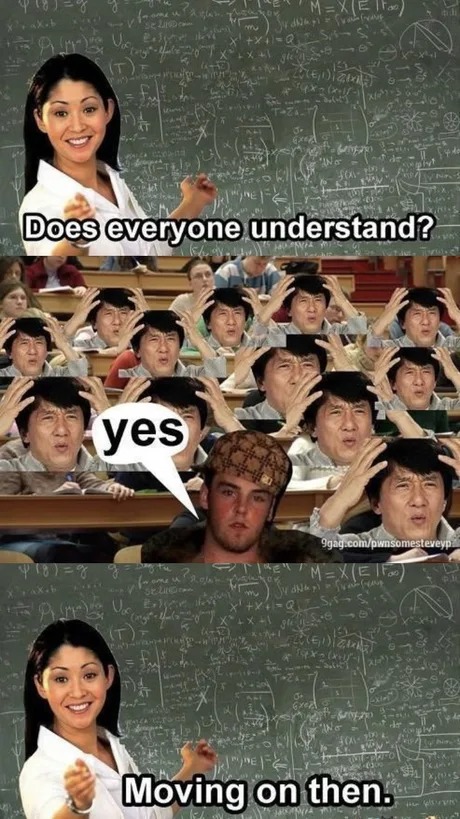 in every class - meme