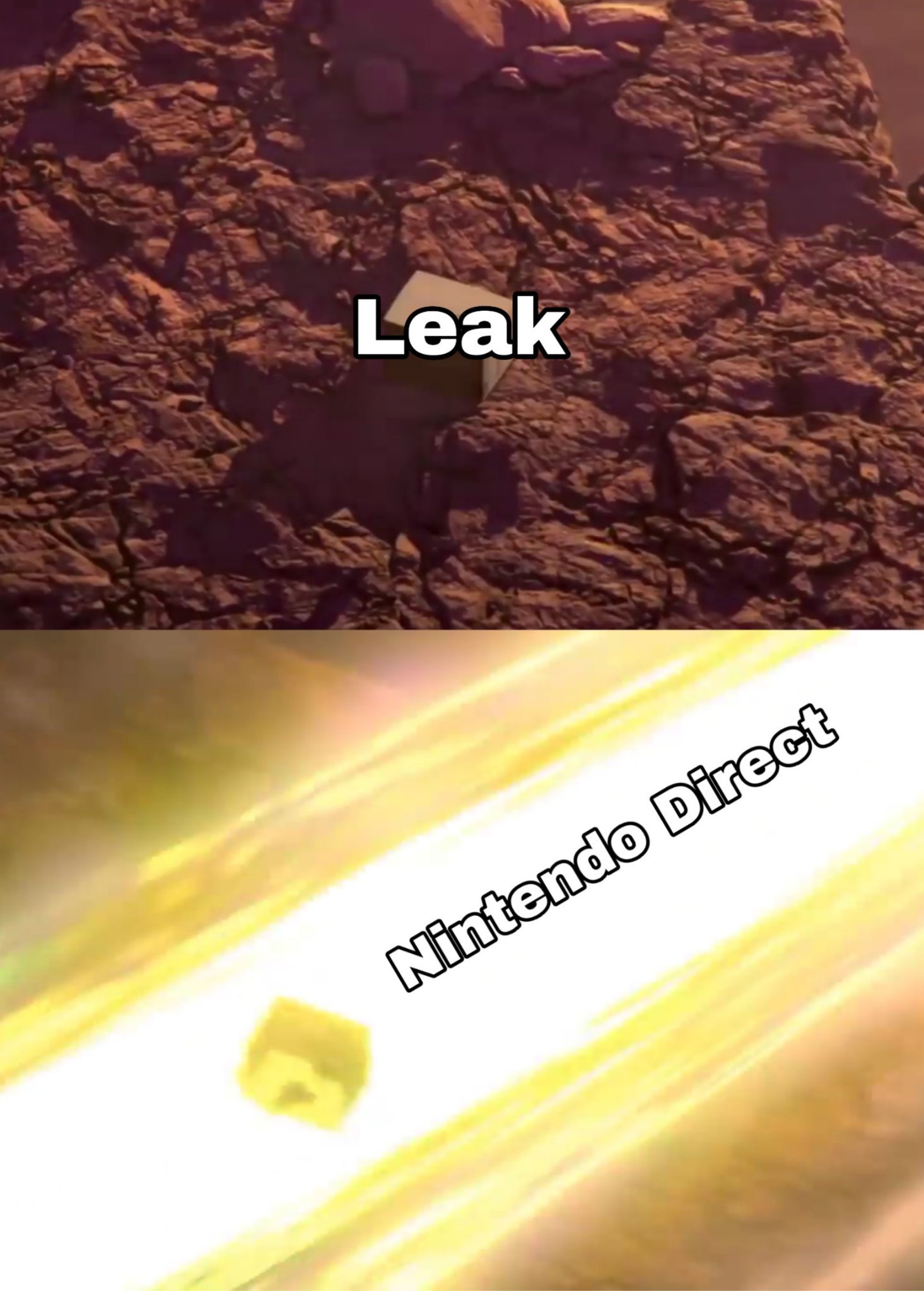 Leak = filtracion para quien no sepa - meme