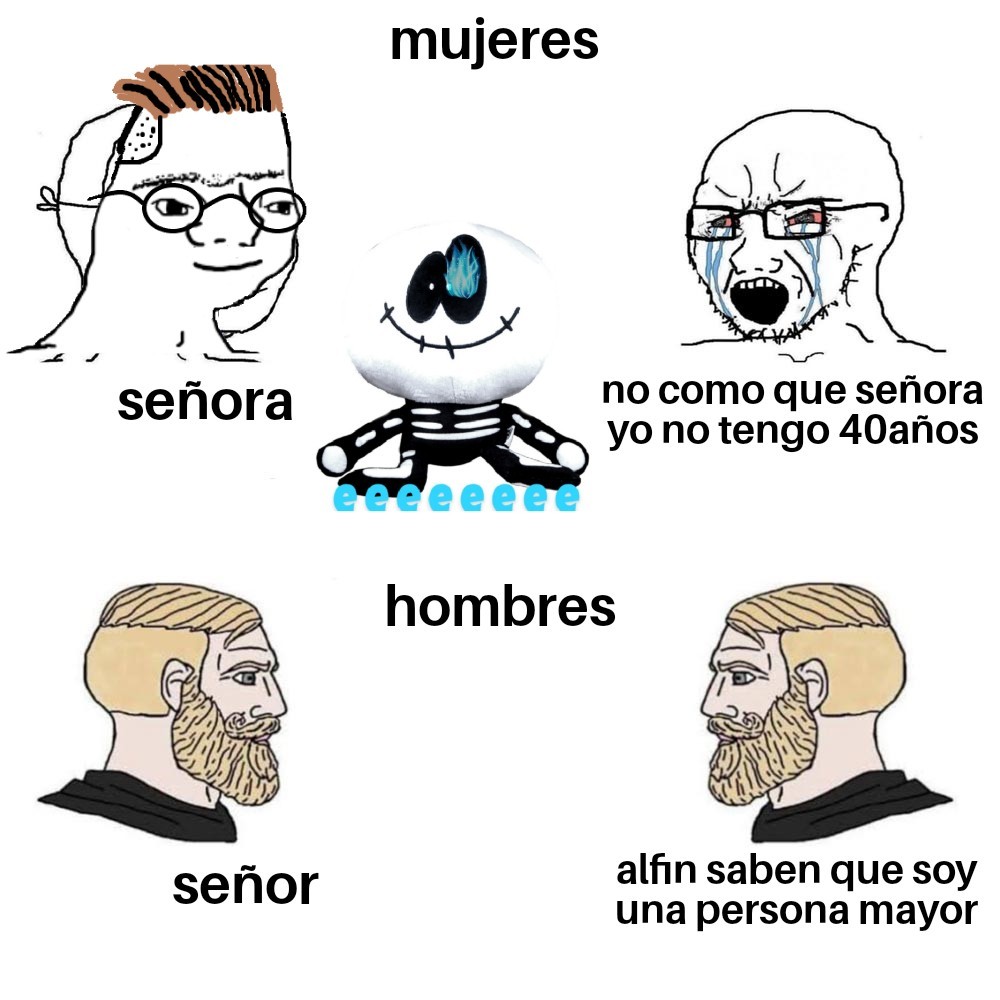 Pinches mujeres solteras - meme