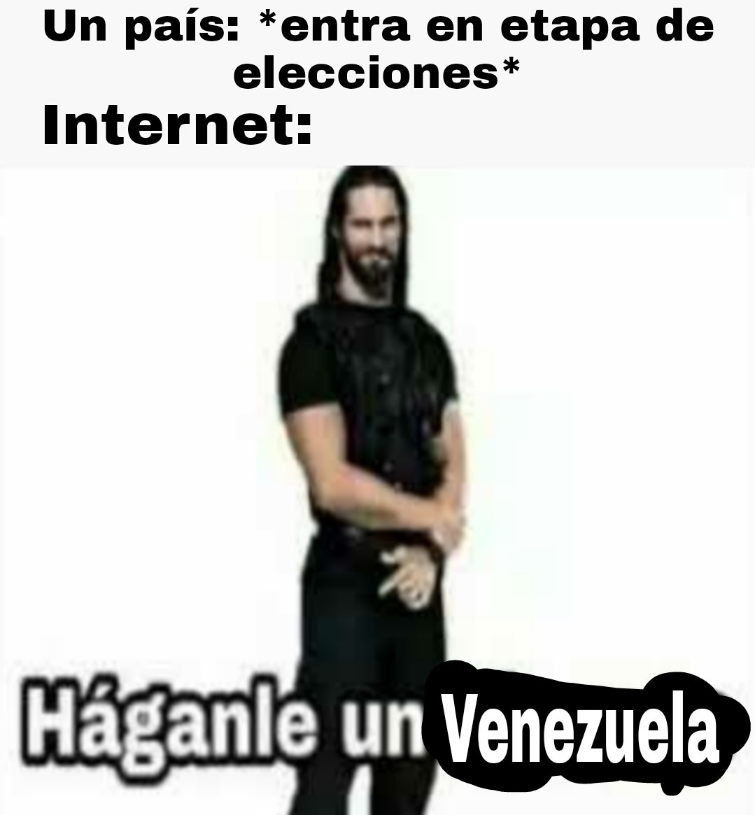 quien será venezuela 10? - meme