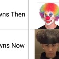 Clowns then vs clowns now