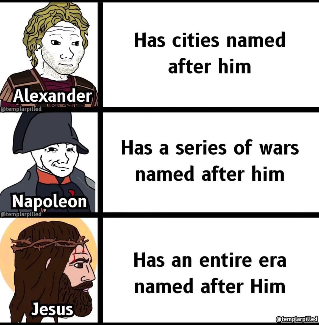 Christ is king - meme