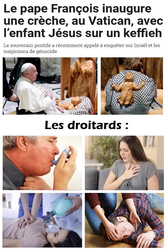 Crèche au Vatican - meme