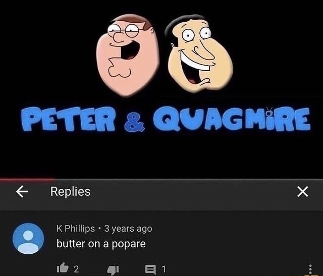 Butter on a popare - meme