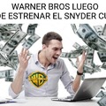 Contexto: Warner no quería estrenar el Snyder Cut y lo intento sabotear