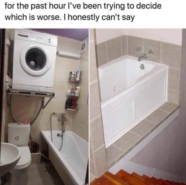 Which bathroom do you choose? - meme