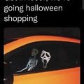 Halloween shopping meme
