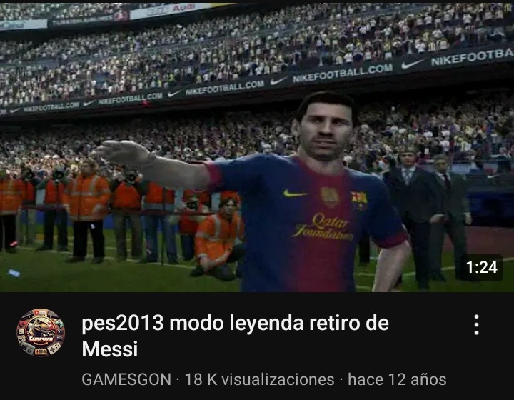 Lo Predijo (casi estamos en el retiro de messi) - meme