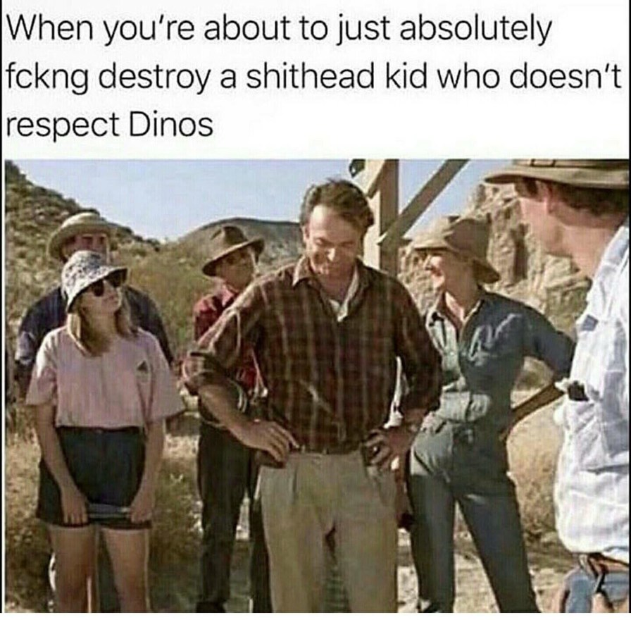 Respect the raptors - meme