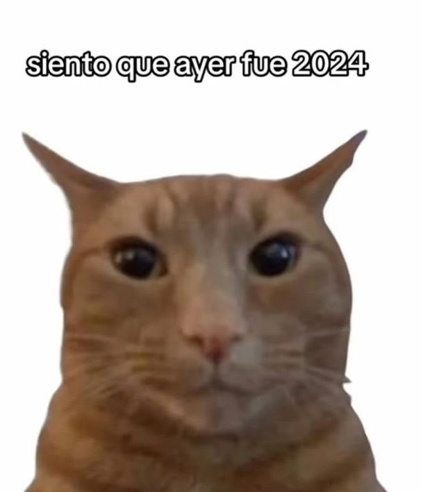 No puede ser que ya sea 2025... - meme