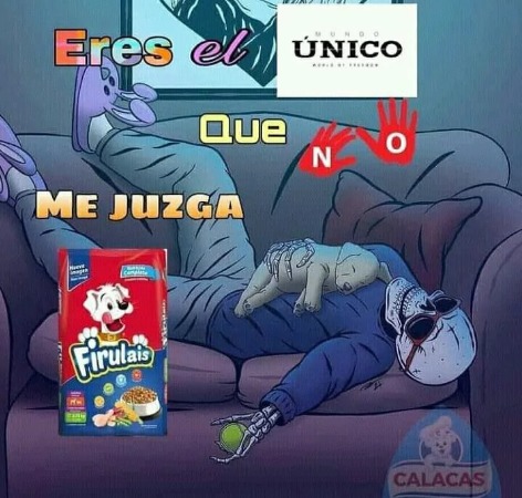 calaca chida - meme