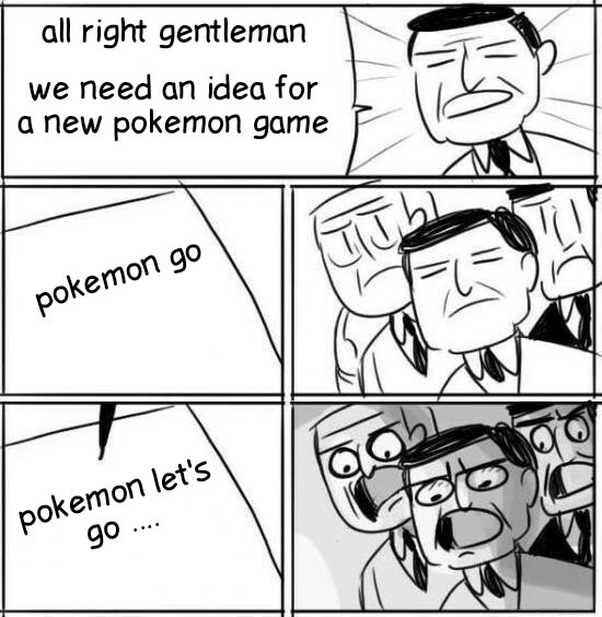 Pokemon let's go - meme
