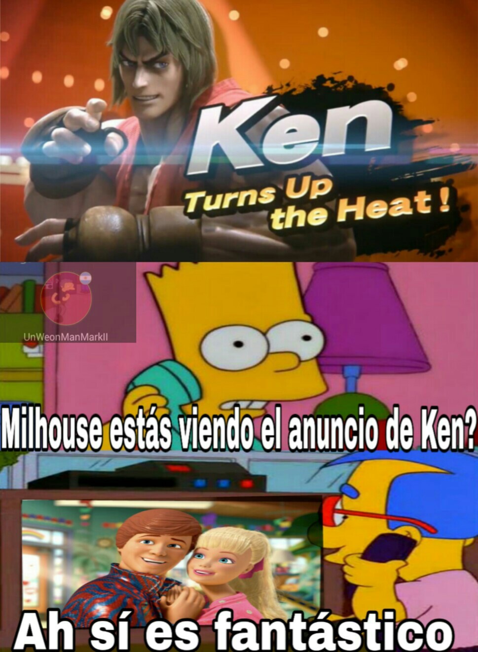 Ken vs Ken ¿quien ganara? - meme