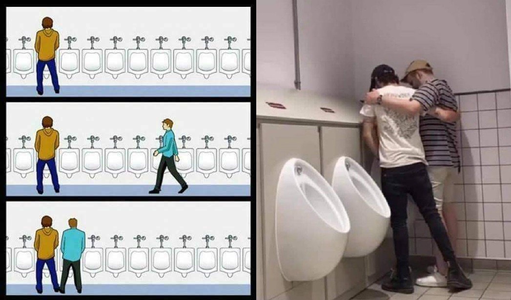 Urinal Guy, the worst - meme