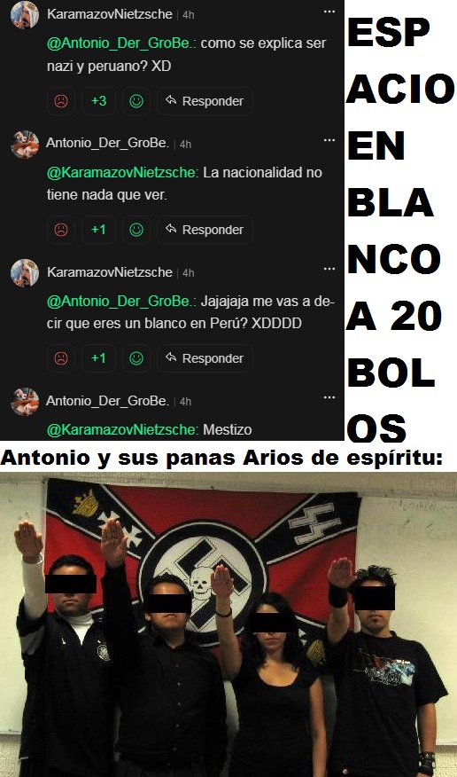 Pero ojo, según él solo predomina su genetica blanca, lo indio se quedó en el aire o quien sabe xddd - meme