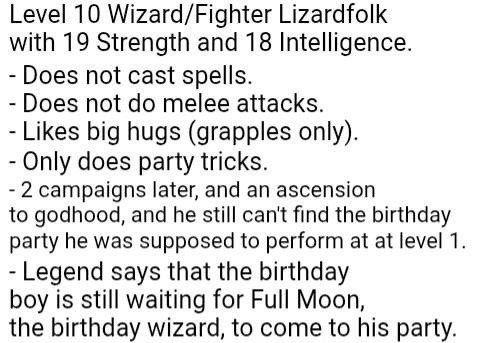 He just wanted to do party tricks, now he's a god - meme
