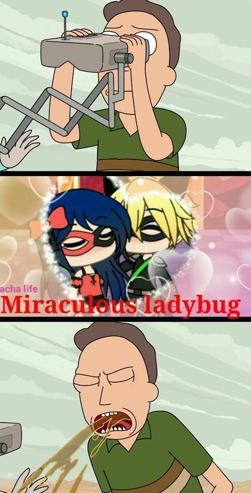 Mira culo ladybugeado - meme