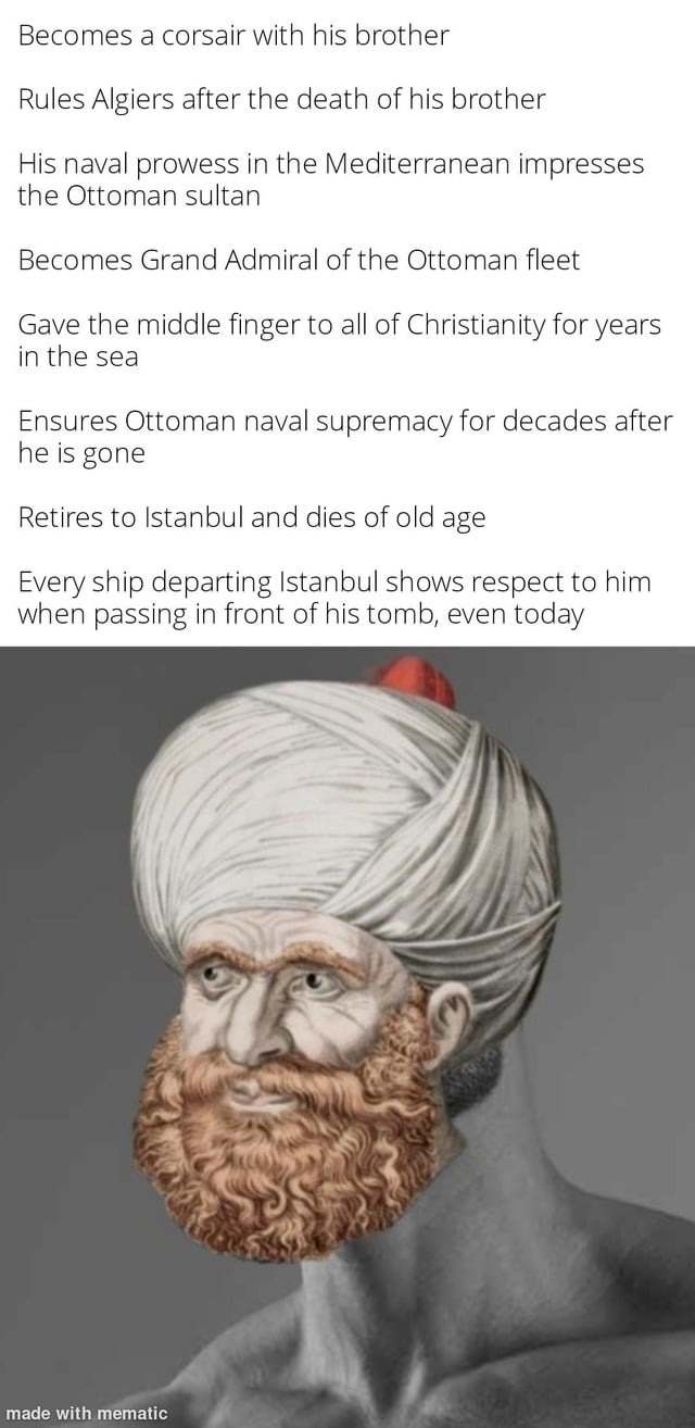 Interesting Redbeard history - meme