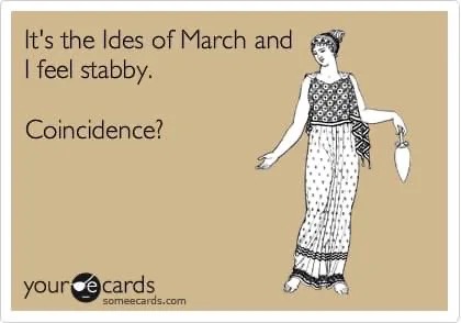 Feeling stabby - meme