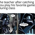 Gamer teacher