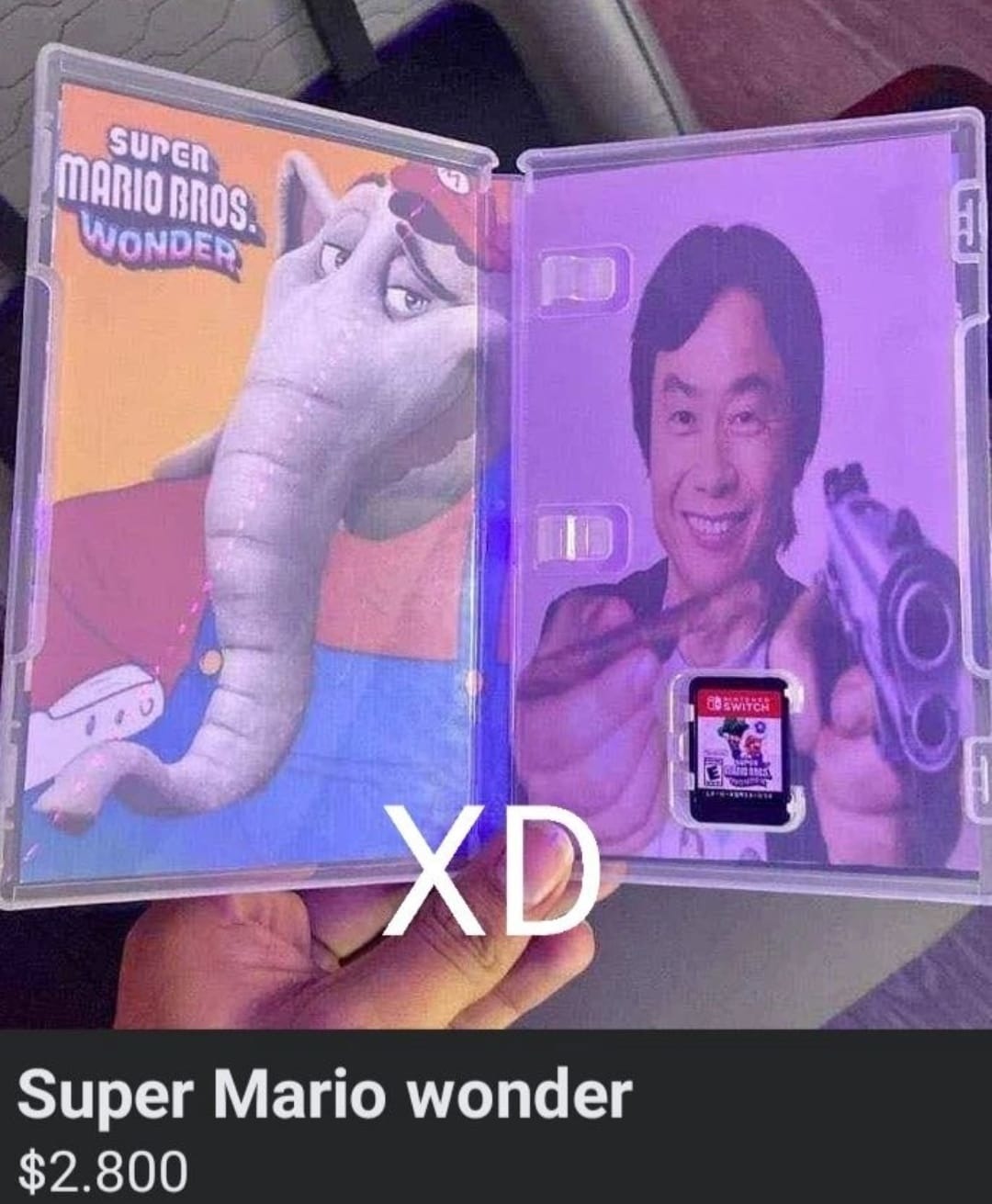 POV: Abres el Super Mario Wonder físico - meme