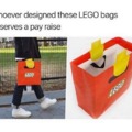 Lego begs
