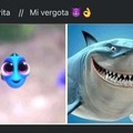 Meme Nemo Dori y Tiburoncin