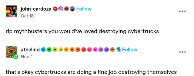 Cybertruck mythbusters meme