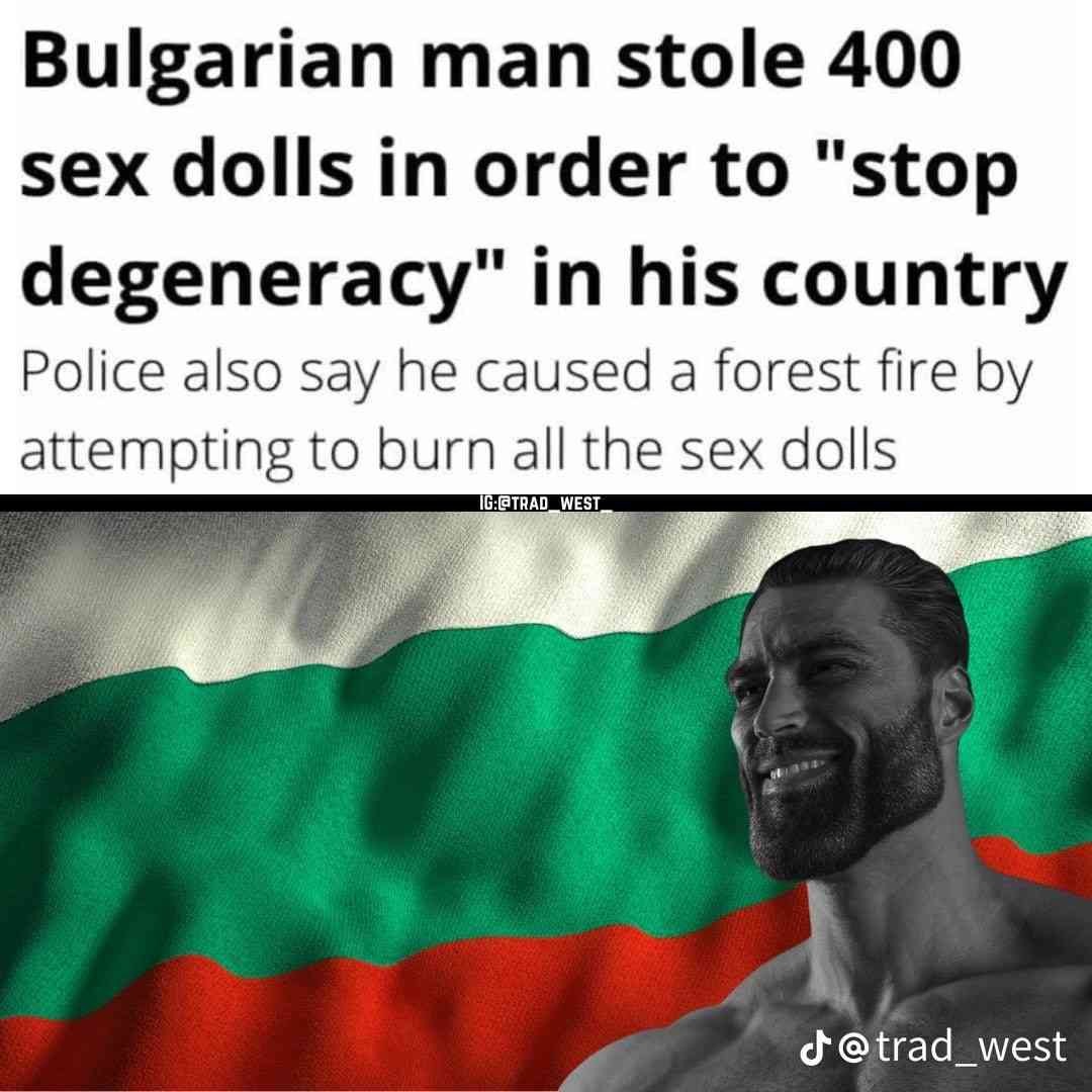 Bulgarian Giga Chad💀 #gigachad #funny #bulgaria #balkan #memes