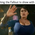 Watching the Fallout tv show with mods