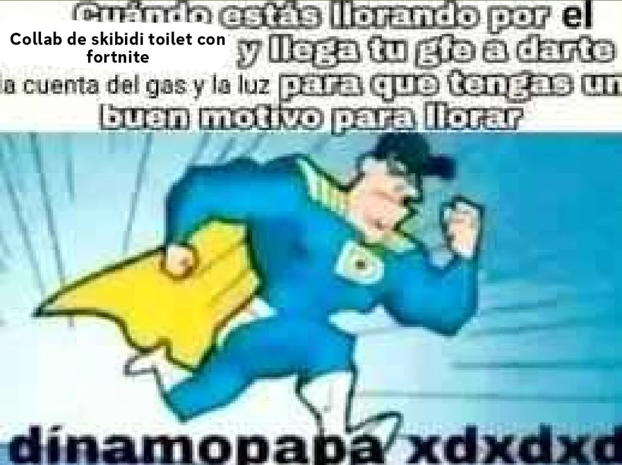 Collab toda culera - meme