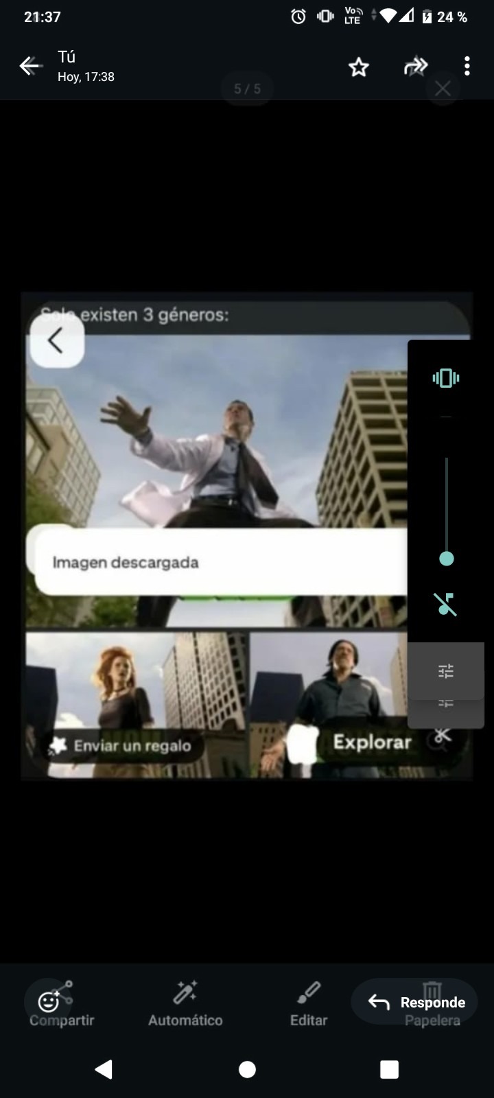Chistazo y original: "No sé si es repost" El meme: