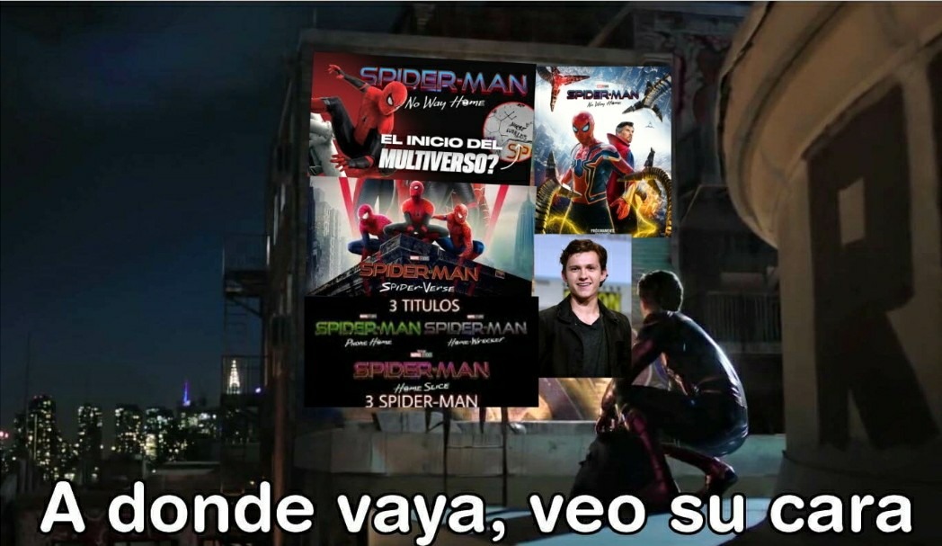 Ya está rompiendo bolas a cada rato el spiderverse ya ni ganas dan de verlo - meme