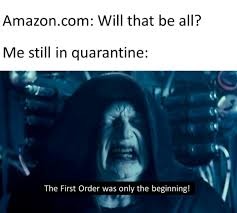 The first order. - meme