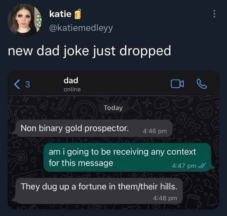 Dad jokes FTW - meme